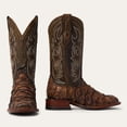 thumbnail image 1 of Men's Stetson Amazon Pirarucu Boots Handcrafted JBS Collection Brown, 1 of 6