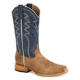 thumbnail image 1 of Men's Stetson Beau Boots Square Toe Handcrafted Brown, 1 of 2