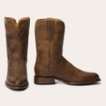 thumbnail image 1 of Men's Stetson Cash Roper Boots Round Toe Handcrafted Cognac, 1 of 7