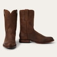 thumbnail image 1 of Men's Stetson Cassidy Roper Boots Round Toe Handcrafted Brown, 1 of 8