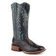 thumbnail image 1 of Men's Stetson Gator Alligator Boots Square Toe Handcrafted JBS Collection Chocolate, 1 of 1