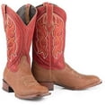 thumbnail image 1 of Men's Stetson Glendive Sharkskin Boots Square Toe Handcrafted JBS Collection Tan, 1 of 2