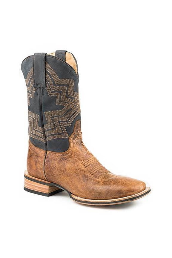 Men's Stetson Goddard  Tru-X System Leather Boots Handcrafted Brown