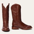 thumbnail image 1 of Men's Stetson Grange Leather Boots Handcrafted JBS Collection Brown, 1 of 6