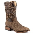 thumbnail image 1 of Men's Stetson Hank Bullhide Boots Handcrafted Brown, 1 of 2