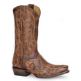thumbnail image 1 of Men's Stetson Legend Leather Boots Handcrafted Brown, 1 of 2