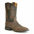 thumbnail image 1 of Men's Stetson Obadiah Tru-x System Leather Boots Handcrafted Brown, 1 of 2