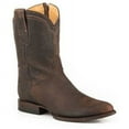 thumbnail image 1 of Men's Stetson Rancher Zip Leather Boots Handcrafted Brown, 1 of 2