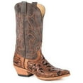 thumbnail image 1 of Men's Stetson Wicks Leather Boots Handcrafted Brown, 1 of 2