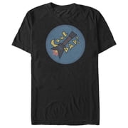Mens Steven Universe Cool Dad Emblem Graphic Tee Black X Large