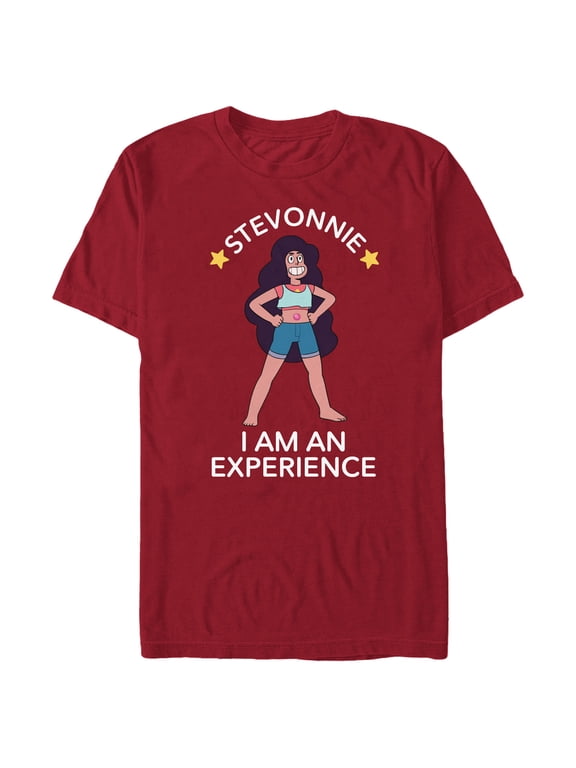 Men's Steven Universe Stevonnie An Experience Graphic Tee Cardinal Medium