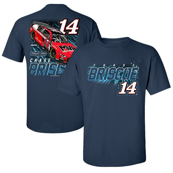 Men's Stewart-Haas Racing Team Collection Navy Chase Briscoe MPV Car T-Shirt