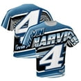 thumbnail image 1 of Men's Stewart-Haas Racing Team Collection White Kevin Harvick Sublimated Speedster T-Shirt, 1 of 3