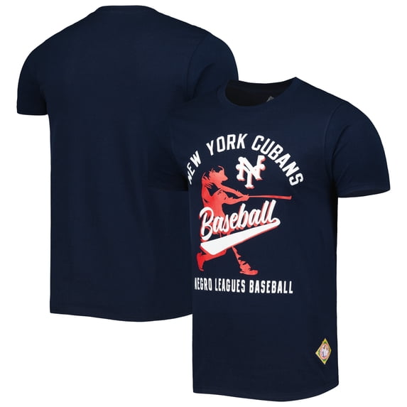 Men's Stitches Navy New York Cubans Soft Style T-Shirt