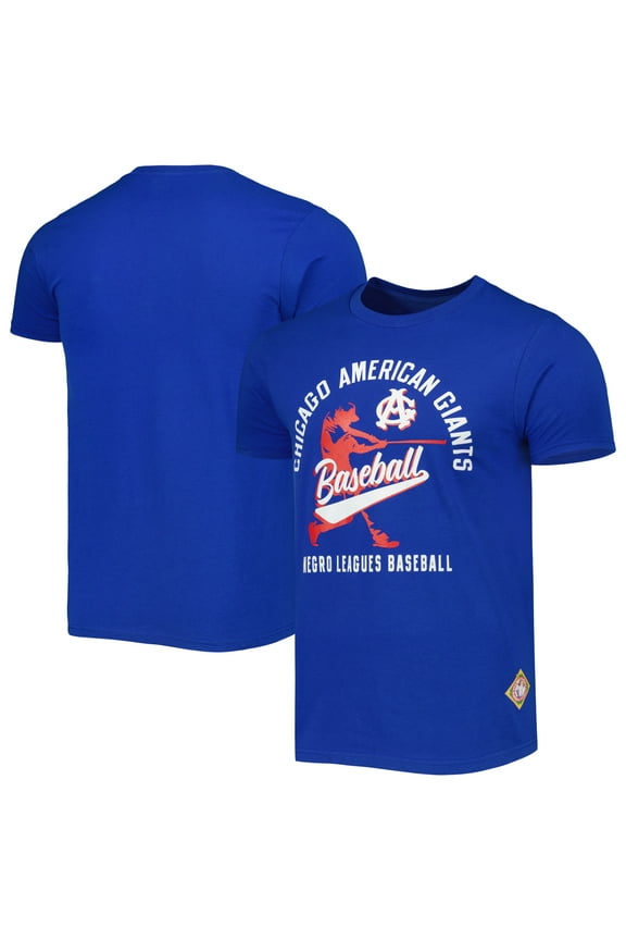 Men's Stitches Royal Chicago American Giants Soft Style T-Shirt