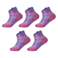 thumbnail image 1 of Men’s Stockings VLOOCKLE Patterned Socks Basketball Training Socks Wool-Padded Basketball Socks Outdoor Marathon Running Socks Purple, 1 of 3