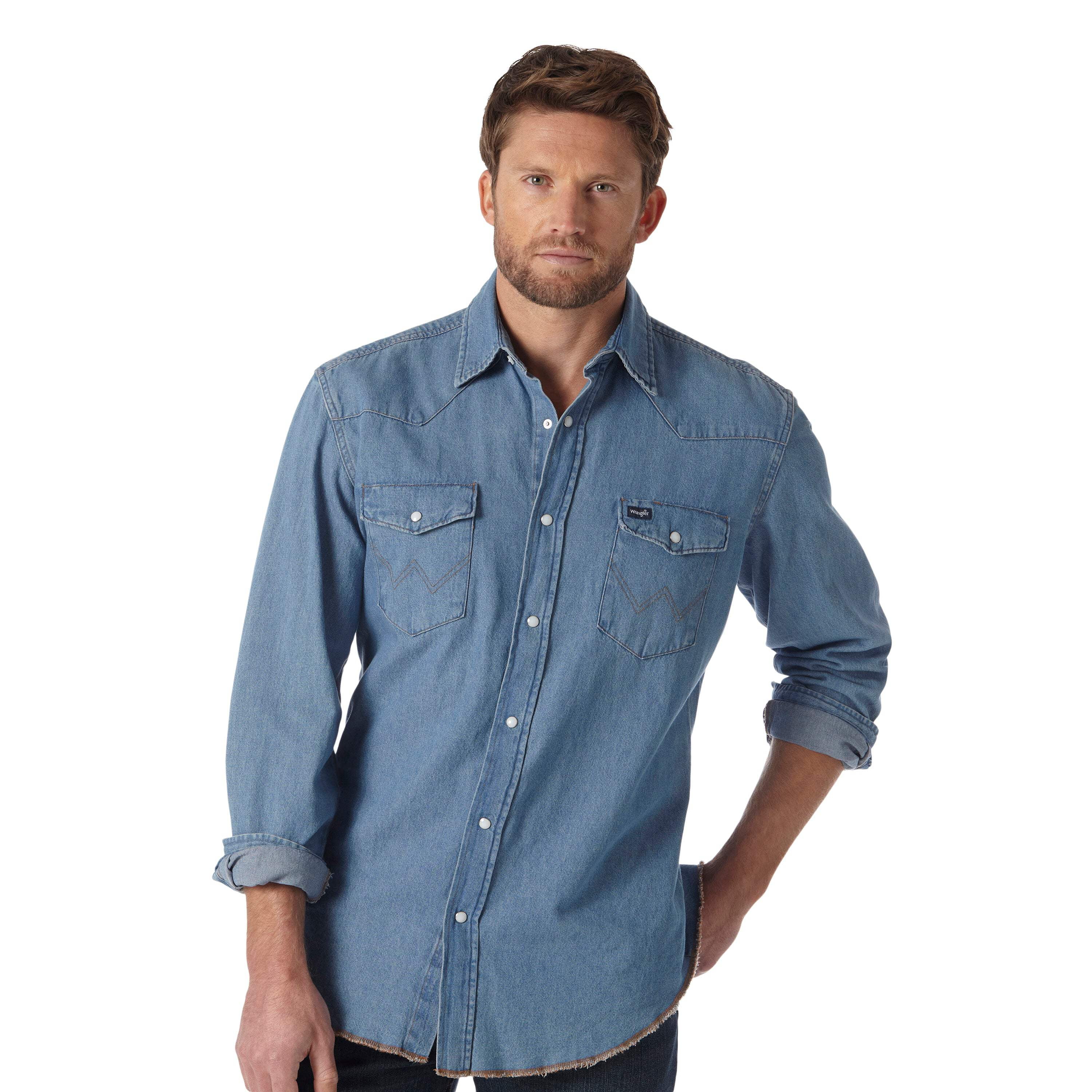 【U LAN】Summer Washing Denim Short Sleeve Shirt U LAN】Summer Washing Denim Short Sleeve Shirt (U LAN/シャツ