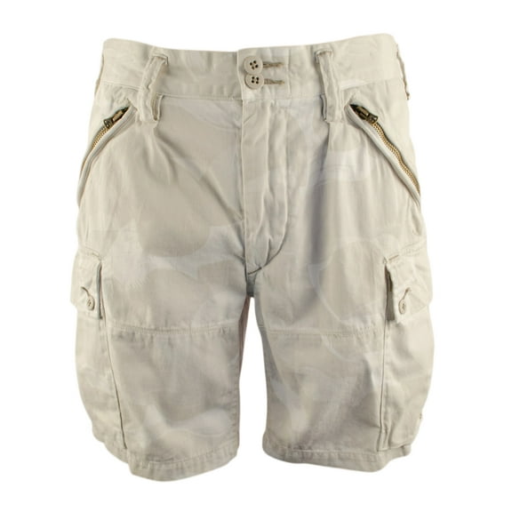 Men's Straight Fit Camo Cargo Shorts-C-28W