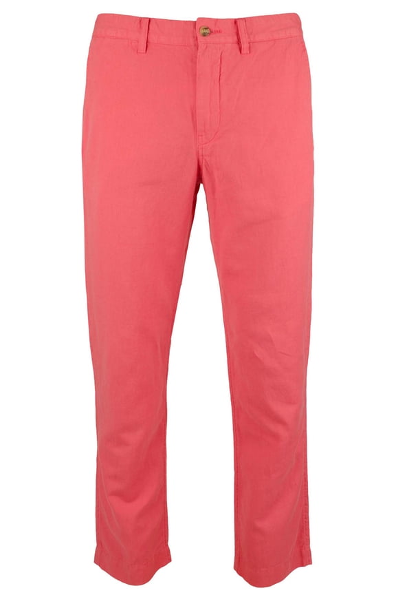 Men's Straight Fit Linen Cotton Pants Rd 36x34
