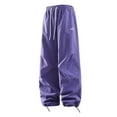 thumbnail image 1 of Men's Straight Leg Woven Trousers Comfortable Loose Fit Casual Wide Bottom Sweatpants For Everyday Wear And Relaxation Pants Mens Fashion Joggers Sports Pants Trousers Mens Long Pants, 1 of 6