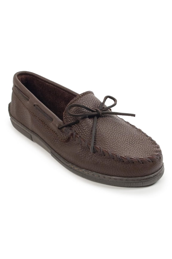 Men's Moosehide Classic Moccasin,Chocolate Moose,9 M US
