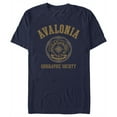 thumbnail image 1 of Men's Strange World Avalonia Geographic Society  Graphic Tee Navy Blue 3X Large, 1 of 5