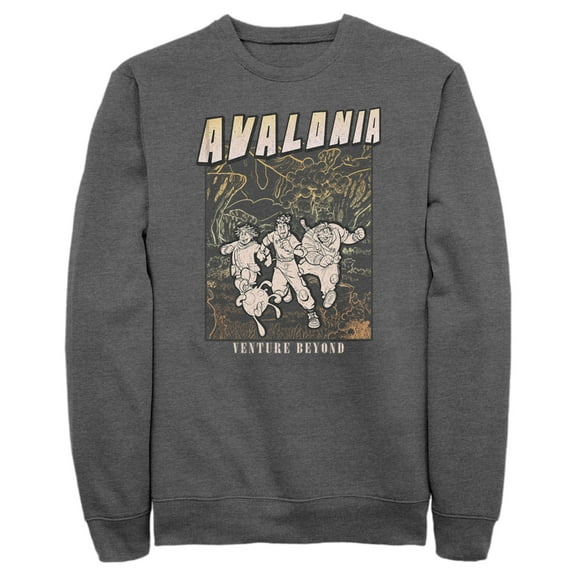 Men's Strange World Avalonia Venture Beyond Sweatshirt Charcoal Heather 2X Large