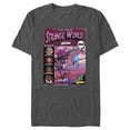 thumbnail image 1 of Men's Strange World Comic Book Cover Graphic Tee Charcoal Heather X Large, 1 of 5