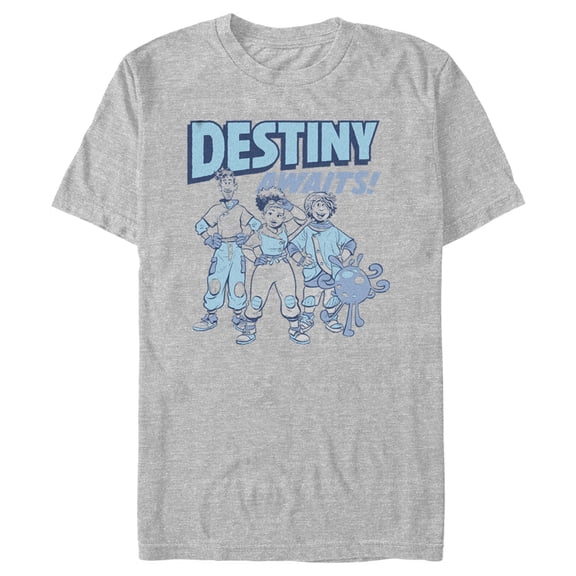 Men's Strange World Destiny Awaits Graphic Tee Athletic Heather 2X Large