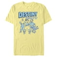 thumbnail image 1 of Men's Strange World Destiny Awaits Graphic Tee Banana X Large, 1 of 4