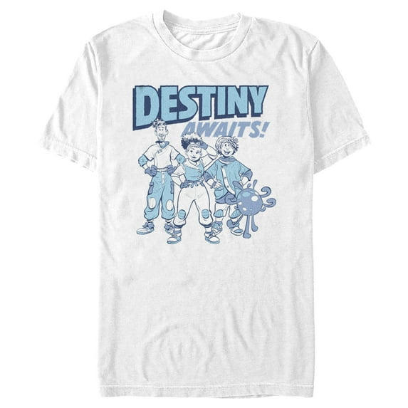 Men's Strange World Destiny Awaits Graphic Tee White Medium