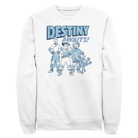 Men's Strange World Destiny Awaits  Sweatshirt White Large
