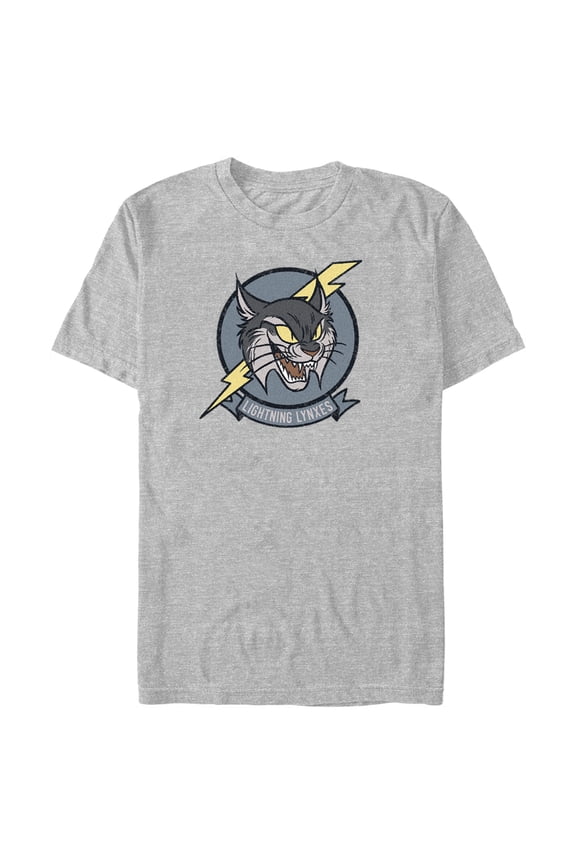 Men's Strange World Lightning Lynxes Graphic Tee Athletic Heather X Large