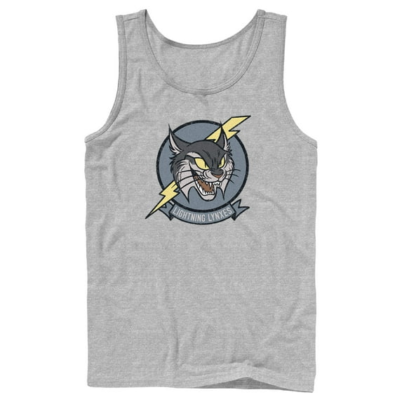 Men's Strange World Lightning Lynxes Tank Top Athletic Heather X Large