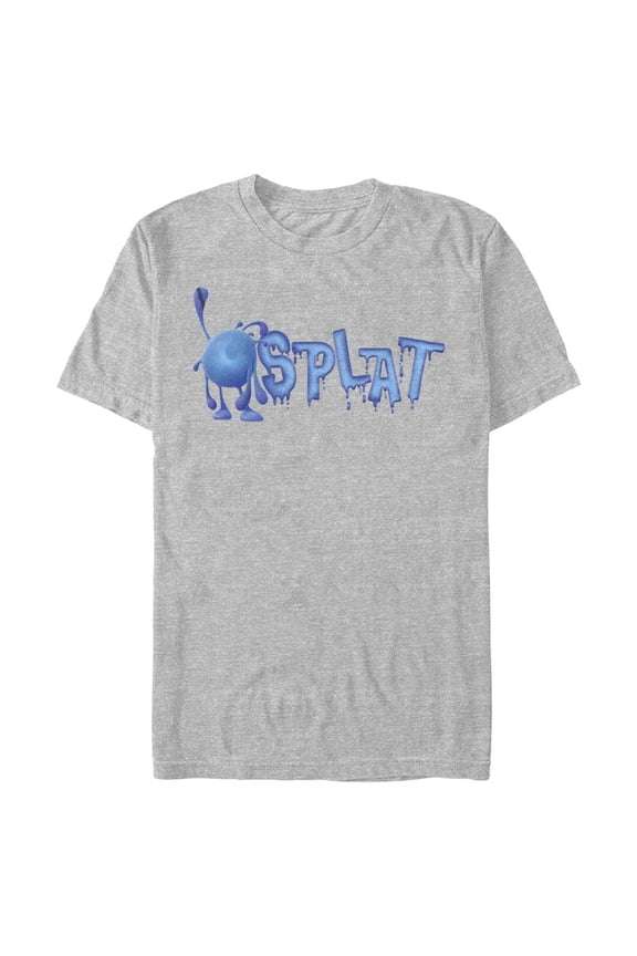 Men's Strange World Splat Drip Logo Graphic Tee Athletic Heather X Large