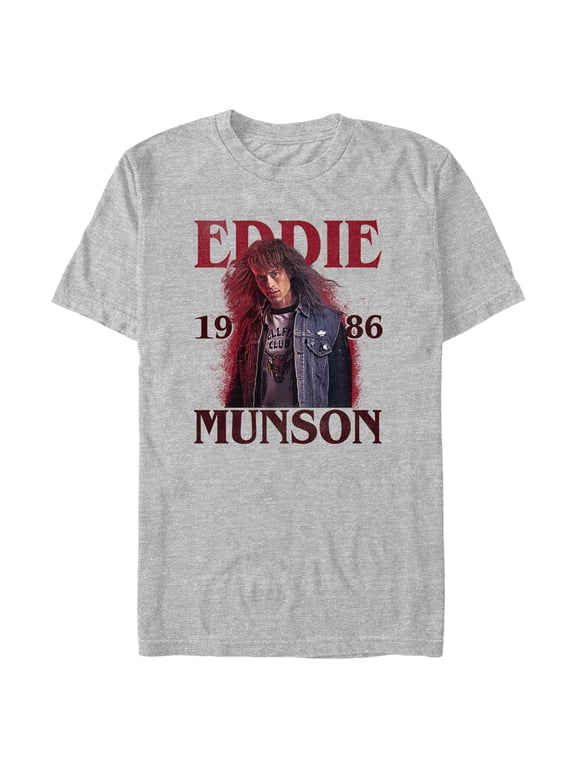 Netflix Men's Stranger Things 1986 Eddie Munson Graphic T-Shirt