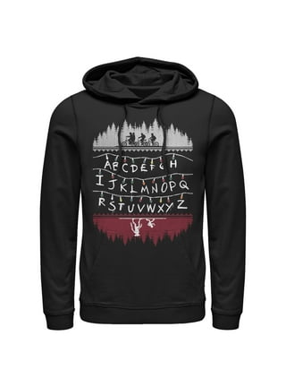 Stranger Things Mens Pullover Hoodies and Sweatshirts in Mens