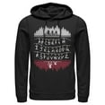 thumbnail image 1 of Netflix Men's Stranger Things Alphabet Lights Pull Over Hoodie Black Medium, 1 of 4