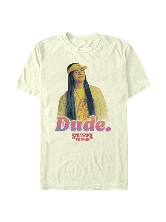 Netflix Men's Stranger Things Argyle Dude Portrait Graphic T-Shirt