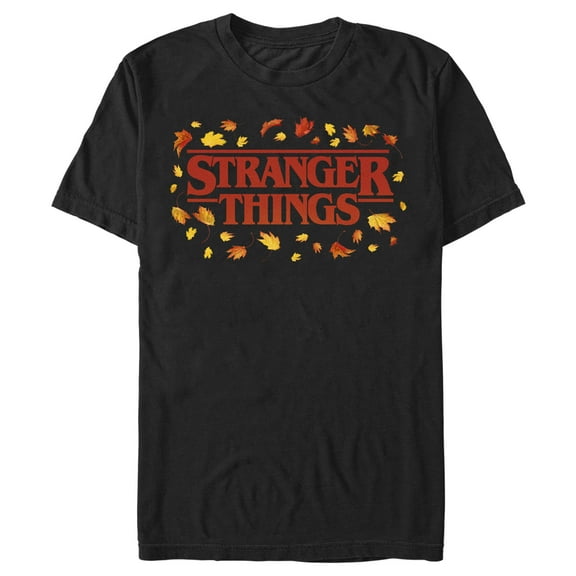 Netflix Men's Stranger Things Autumn Logo Graphic T-Shirt