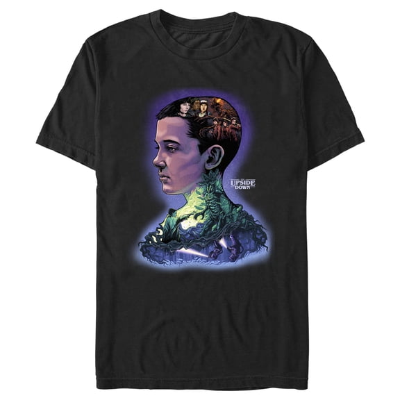 Netflix Men's Stranger Things Eleven Mind and Soul Graphic T-Shirt