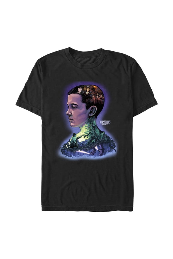 Netflix Men's Stranger Things Eleven Mind and Soul Graphic T-Shirt
