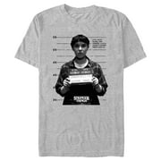 Netflix Mens Stranger Things Eleven Mugshot Graphic T-Shirt