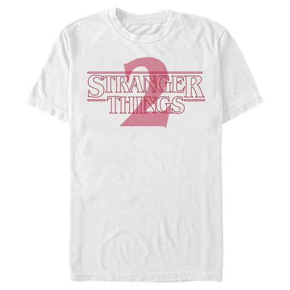 Netflix Men's Stranger Things Faded Logo Graphic T-Shirt