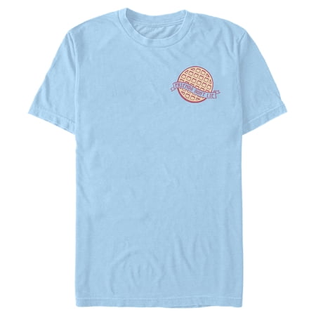 Netflix Men's Stranger Things Friends Don't Lie Waffle Badge Graphic T-Shirt