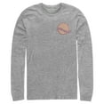 thumbnail image 1 of Netflix Men's Stranger Things Friends Don't Lie Waffle Badge Long Sleeve Shirt Athletic Heather X Large, 1 of 3