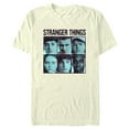 thumbnail image 1 of Netflix Men's Stranger Things Gang Bleeding Nose Stacked Graphic T-Shirt, 1 of 4