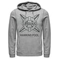 thumbnail image 1 of Netflix Men's Stranger Things Hawkins Lifeguard Pull Over Hoodie Athletic Heather Small, 1 of 3