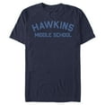 thumbnail image 1 of Netflix Men's Stranger Things Hawkins Middle School Graphic T-Shirt, 1 of 4