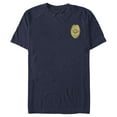 thumbnail image 1 of Netflix Men's Stranger Things Hawkins Police Badge Costume Graphic T-Shirt, 1 of 4